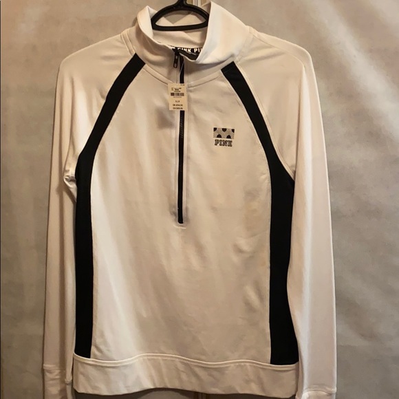 NWT PINK long sleeve workout tee - Picture 3 of 5